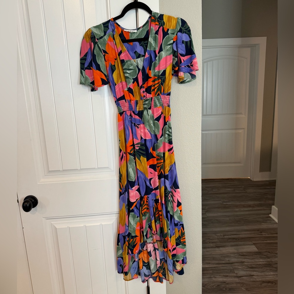 Abel the Label tropical dress Size Small